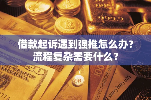 济南借款起诉遇到强推怎么办？流程复杂需要什么？