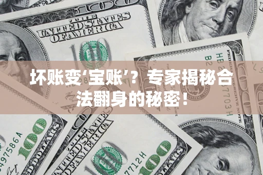 济南坏账变‘宝账’？专家揭秘合法翻身的秘密！